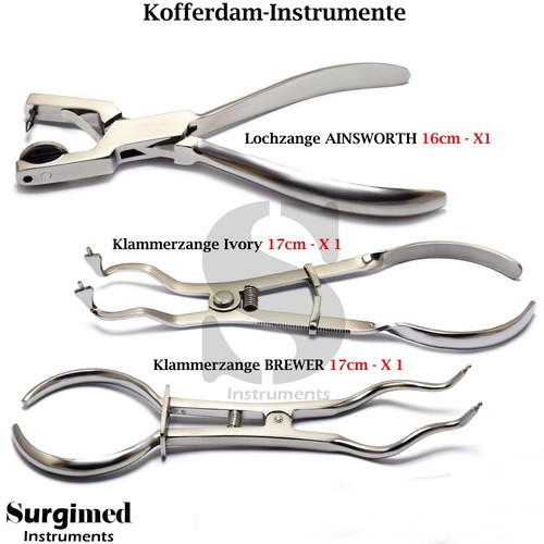 3er kofferdam kit ainsworth - kit,