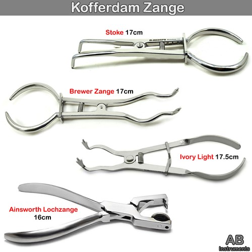 Kofferdam klammerzange brewer - klammerzange,
