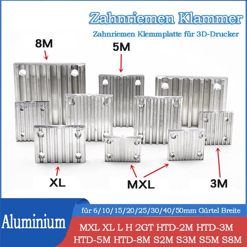 Zahnriemen klammer alu - zahnriemen,