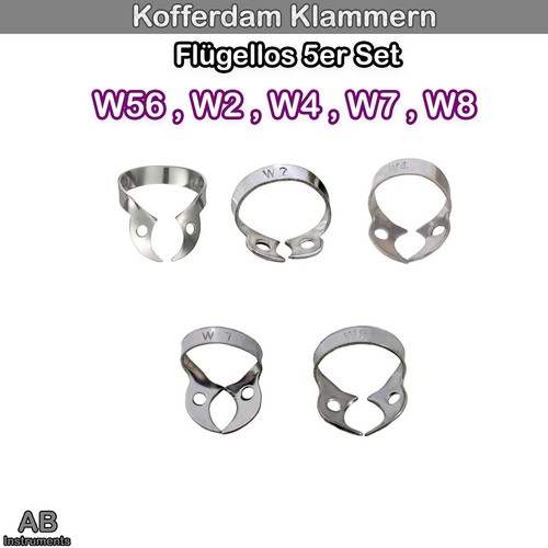 Endodontie kofferdam klammern - endodontie,