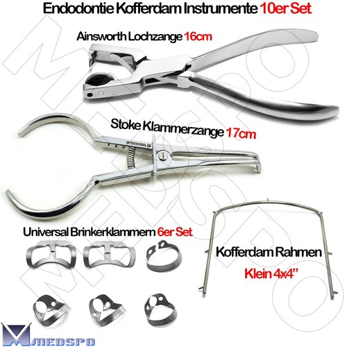 Kofferdam klammern ainsworth - klammern,